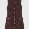 Mini-Tweed-Kleid