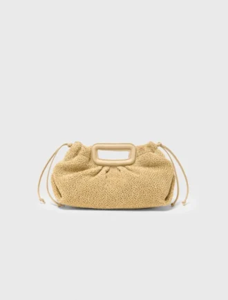 Mipli Clutch mit Bouclé-Effekt
