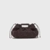 Mipli Clutch mit Bouclé-Effekt