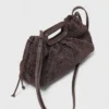 Mipli Clutch mit Bouclé-Effekt