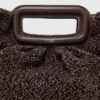Mipli Clutch mit Bouclé-Effekt