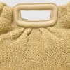 Mipli Clutch mit Bouclé-Effekt
