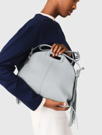 Miss M Bag aus genarbtem Leder