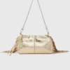 Miss M Clutch aus Metallic-Leder Miss M Clutch aus Metallic-Leder