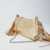 Miss M Clutch aus Metallic-Leder Miss M Clutch aus Metallic-Leder