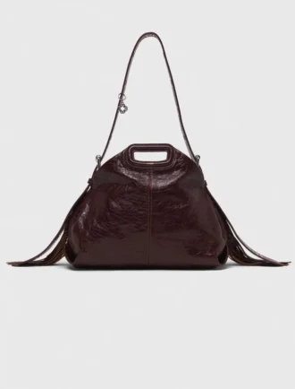Miss M M Bag aus geknittertem Leder