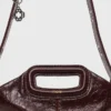Miss M M Bag aus geknittertem Leder