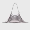 Miss M Micro-Tasche aus Metallic-Leder Miss M Micro-Tasche aus Metallic-Leder