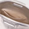 Miss M Micro-Tasche aus Metallic-Leder Miss M Micro-Tasche aus Metallic-Leder