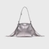 Miss M Micro-Tasche aus Metallic-Leder Miss M Micro-Tasche aus Metallic-Leder