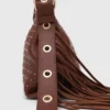 Miss M Mini-Lederhandtasche mit Nieten Miss M Mini-Lederhandtasche mit Nieten