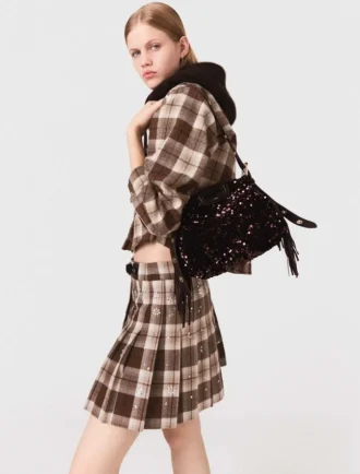 Miss M Mini-Pailletten-Tasche Miss M Mini-Pailletten-Tasche