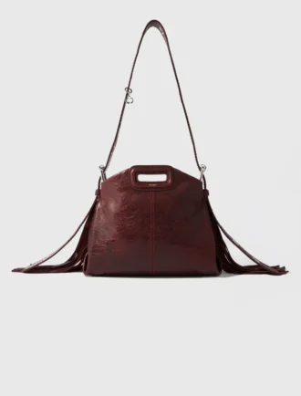 Miss M Mini-Tasche aus Cracked-Leder