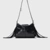 Miss M Mini-Tasche aus Cracked-Leder Miss M Mini-Tasche aus Cracked-Leder