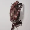 Miss M Mini-Tasche aus Cracked-Leder