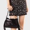 Miss M Mini-Tasche aus Cracked-Leder Miss M Mini-Tasche aus Cracked-Leder