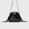 Miss M Mini-Tasche aus Cracked-Leder Miss M Mini-Tasche aus Cracked-Leder