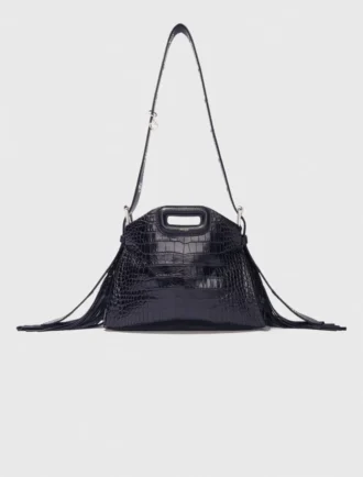 Miss M Mini-Tasche aus geprägtem Leder