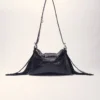 Miss M Mini-Tasche aus geprägtem Leder
