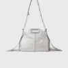Miss M Mini-Tasche aus Metallic-Leder Miss M Mini-Tasche aus Metallic-Leder