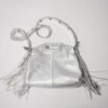 Miss M Mini-Tasche aus Metallic-Leder Miss M Mini-Tasche aus Metallic-Leder