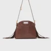 Miss M Mini-Tasche aus Vintage-Leder