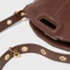 Miss M Mini-Tasche aus Vintage-Leder