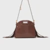 Miss M Mini-Tasche aus Vintage-Leder