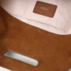Miss M Mini-Tasche aus Wildleder mit Ziernähten Miss M Mini-Tasche aus Wildleder mit Ziernähten