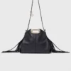 Miss M Mini-Tasche mit goldenen Griffen