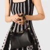 Miss M Mini-Tasche mit goldenen Griffen