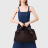 Miss M XL-Tasche aus glattem Leder