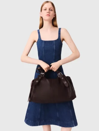 Miss M XL-Tasche aus glattem Leder