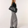 Miss M XL-Tasche aus glattem Leder