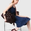 Miss M XL-Tasche aus glattem Leder