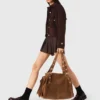 Miss M XL Tasche aus Wildleder