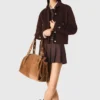 Miss M XL Tasche aus Wildleder