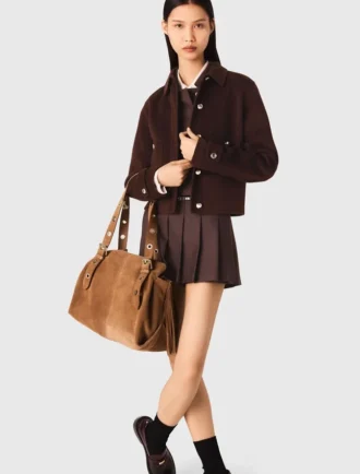 Miss M XL Tasche aus Wildleder
