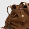 Miss M XL Tasche aus Wildleder