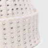 Mütze aus Wolle und Strass
