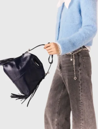 Naplak-Leder Miss M Mini-Tasche