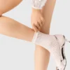 Pearl-Pointelle-Socken