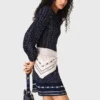 Plisseekleid mit Bandana-Print