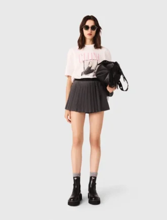Plissierter Skort