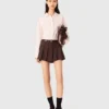 Plissierter Skort