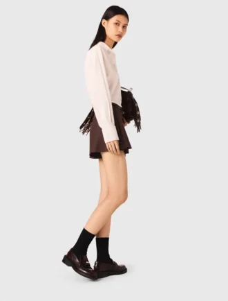 Plissierter Skort