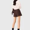 Plissierter Skort