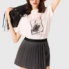 Plissierter Skort