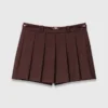 Plissierter Skort