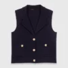 Polo-Strickjacke